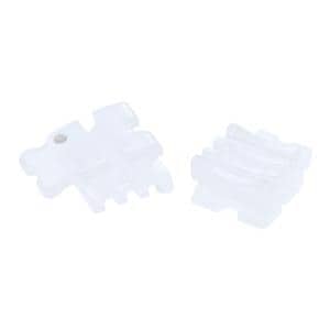 Ceraket Roth Ceramic Bracket 0.022 in 1st Lower Right Bicuspid w/ Univ Hk 5/Pk