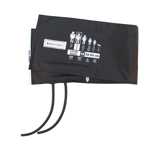 Henry Schein Adcuff BP Cuff & Bladder Sz 12 Blk LF f/ Plm Sty Insts Ea product image
