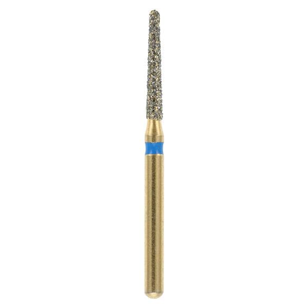 Maxima Gold Diamond Bur Friction Grip Medium G856-014M 5/Pk