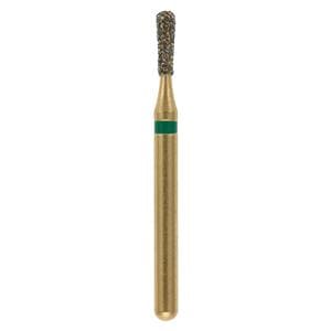 Maxima Gold Diamond Bur Friction Grip Coarse G830L-012C 5/Pk