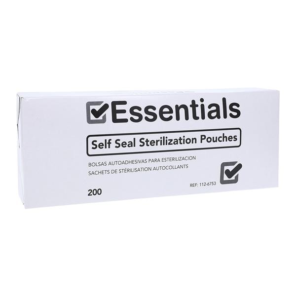 Essentials Pouch Self Seal 4.25 in x 11 in 200/Bx