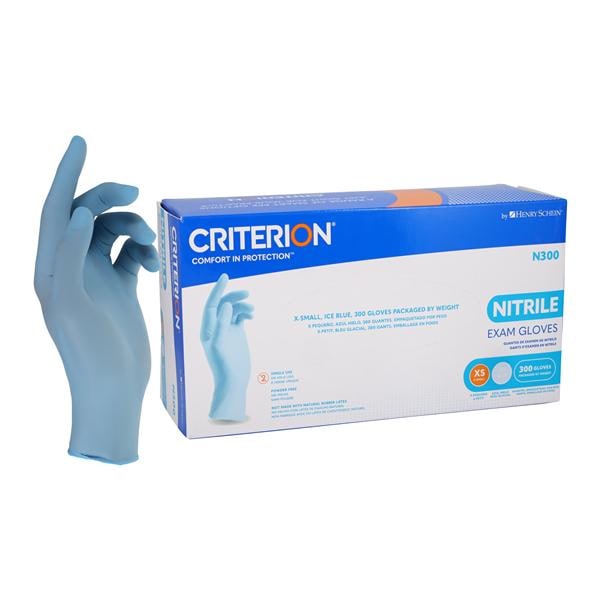 Criterion N300 Nitrile XSmall Exam Gloves 1126829 Henry Schein Dental