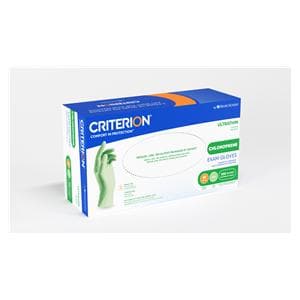 Criterion Ultrathin Chloroprene Exam Gloves Medium Standard Lime Non-Sterile
