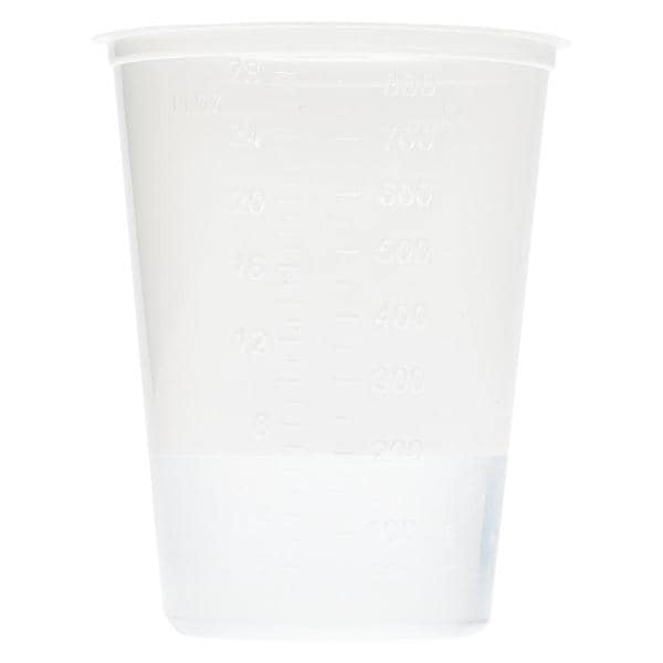 Graduated Liner Plastic Translucent Disposable