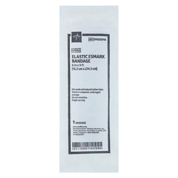 Esmark Compression Bandage Elastic 6"x9 Blue Sterile 20/Ca