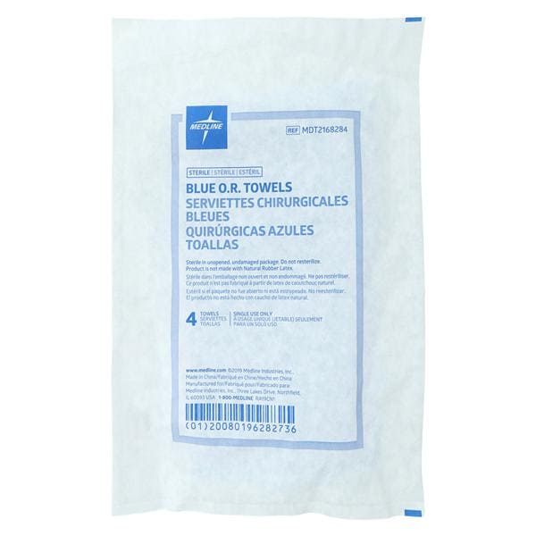 Towel O.R. Blue Sterile