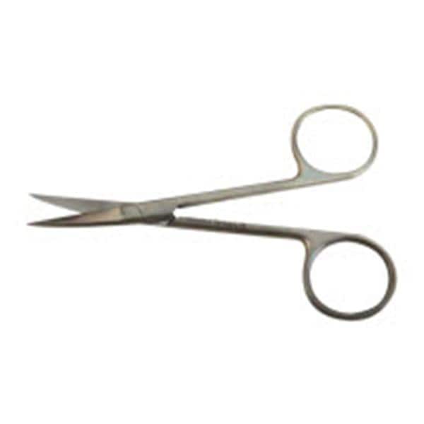 Iris Scissors Straight 4-1/4" Stainless Steel Non-Sterile Reusable Ea