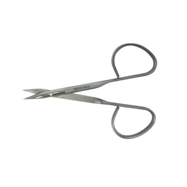 Gradle Suture Scissors Slight Curve 3-3/4" Stainless Steel Non-Sterile Rsbl Ea