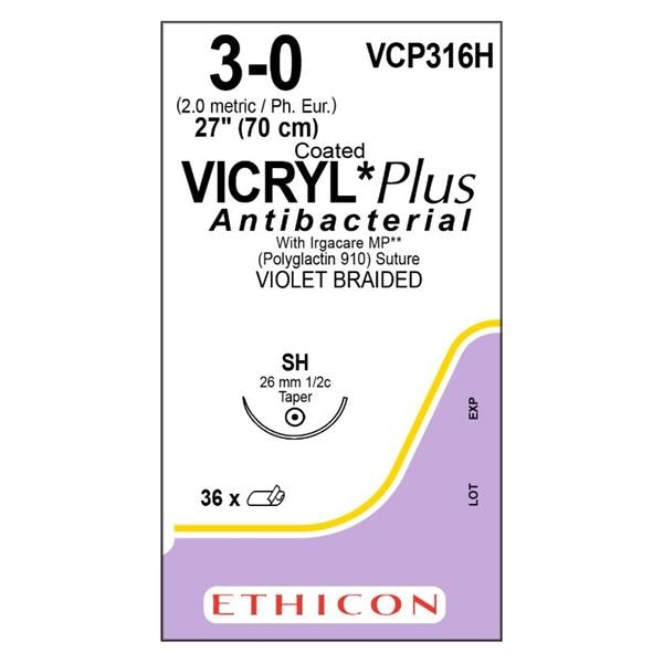 Coated Vicryl Plus VCP316H Suture - Henry Schein Medical
