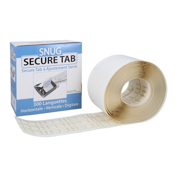 Snug Secure Tab Holders Light Beige Universal 300/Bx