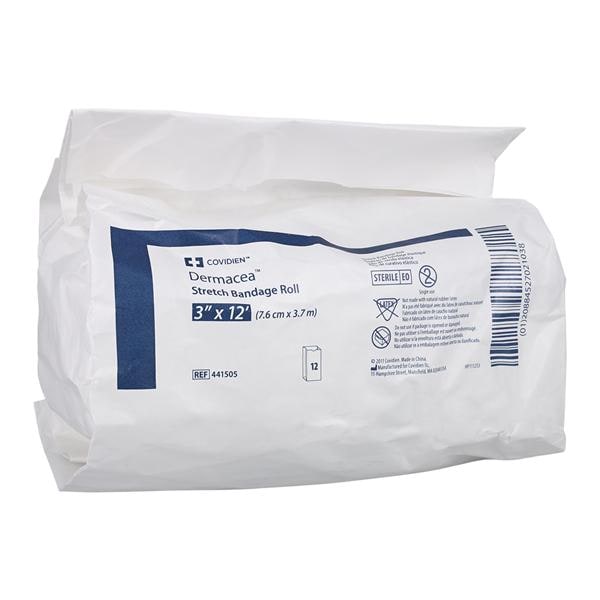 Dermacea Conforming Bandage Cotton/Polyester 3"x4.1yd 1 Ply Sterile 96/Ca