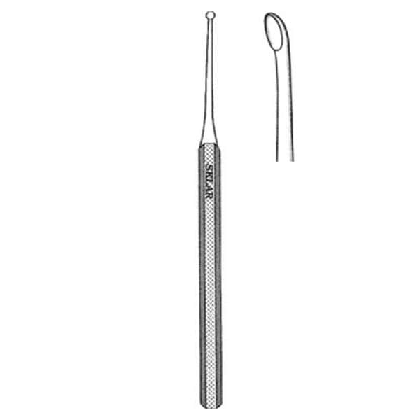Podiatry Excavator Curette 5" Stainless Steel Ea