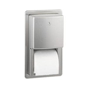 Toilet Tissue Dispenser Satin Finish Ea