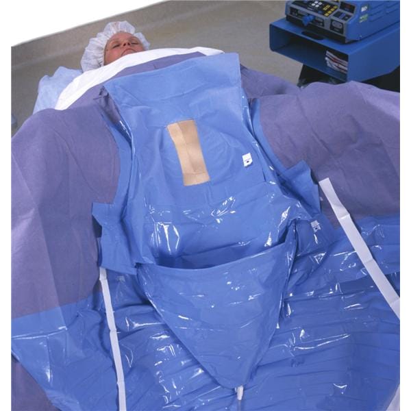 Lingeman 15x1" Sterile Lingeman Drape Fenestrated