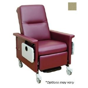 54 Series Transporter Recliner Vinyl 300lb Capacity Natural Ea
