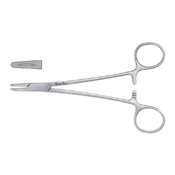 Meister-Hand Mayo-Hegar Needle Holder Serrated Jaw 8" Stainless Steel Ea