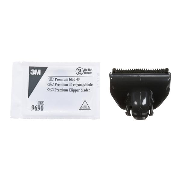 Clipper Blade Assembly 4 Blade Disposable Gray