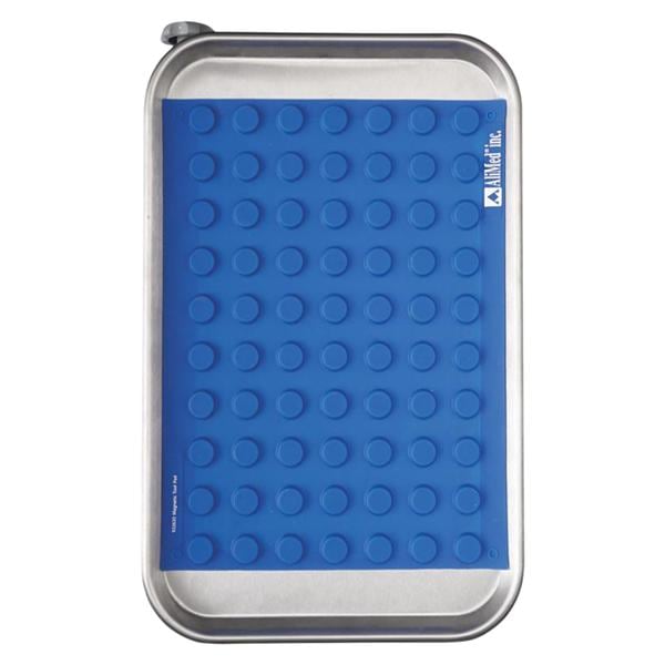 Instrument Pad Blue 11-1/2x14-1/2" Synthetic Vinyl/Magnetic Atoclv Rsbl 3/Ca