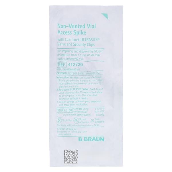 Vial Access Spike DEHP Free 50/Ca