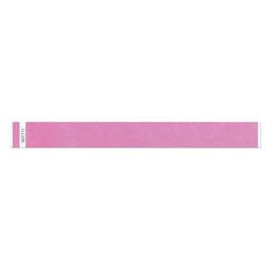 Tytan-Band Identification Wristband Tyvek Day Glow Pink Adult 500/Bx