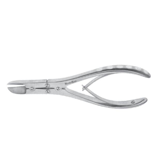 Meister-Hand Ruskin Bone Forcep Straight 7-1/2" Stainless Steel Autoclavable Ea