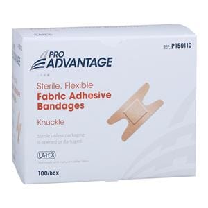 Pro-Advantage Adhesive Bandage Fabric 1.5x3" Tan Non-Sterile 100/Bx