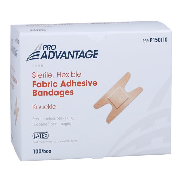 Pro-Advantage Adhesive Bandage Fabric 1.5x3" Tan Non-Sterile 100/Bx