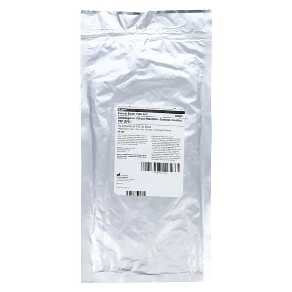Blood Pack Unit 450mL Ea, 60 EA/CA