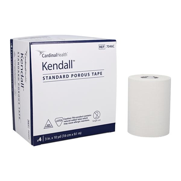 Medical Tape Cloth 3"x10yd White Non-Sterile 4Rl/Bx, 12 BX/CA