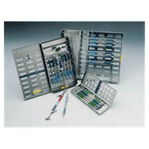 Thompson Instrument Cassette Stainless Steel Silver 7 Instruments Ea