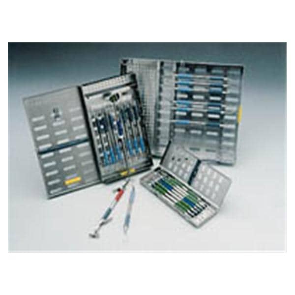 Thompson Instrument Cassette Stainless Steel Silver 7 Instruments Ea