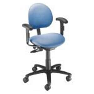 Task Series Laboratory Stool Black 250lb Capacity