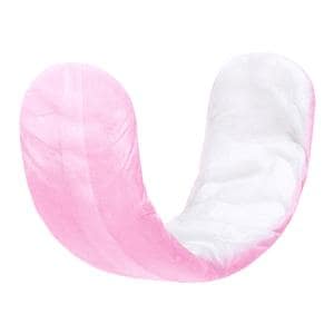 Sanitary Pad Standard 9x2-1/2" Maximum Pink/White Disposable 250/Ca