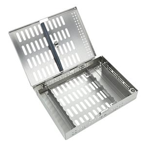 Thompson Instrument Cassette Stainless Steel Silver 9 Instruments Ea