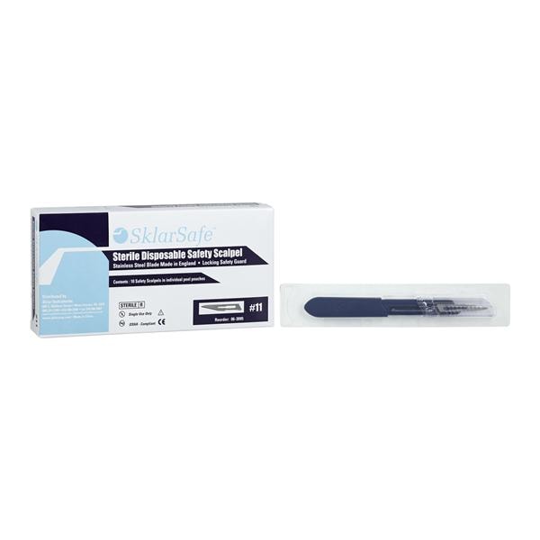 Disposable Safety Scalpel Sterile