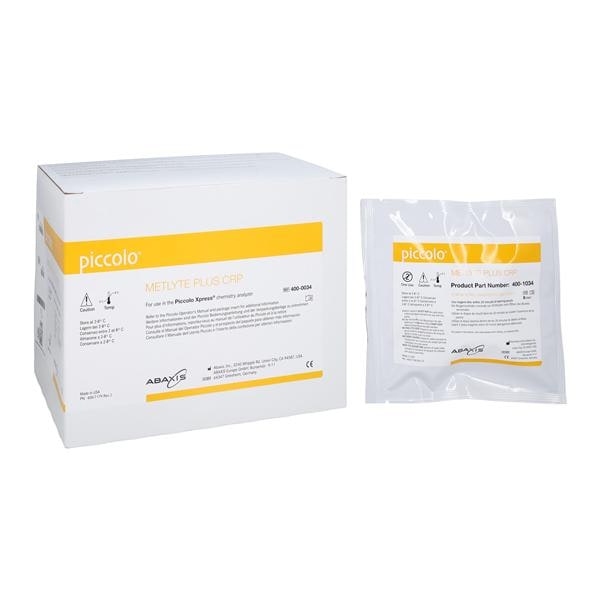 Piccolo Xpress MetLyte Plus CRP Reagent Disc Moderately Complex 10/Bx