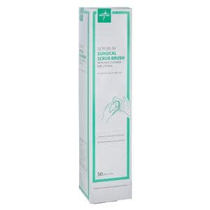 Scrub Brush White / Orange Sterile