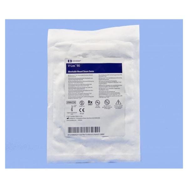 V-LOC 90 Suture 4-0 23" Glycolide Barbed P-12 Undyed 12/Bx