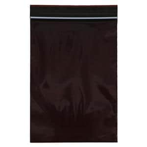 Zippit Pharmacy Bag Amber Zip Closure 100/Bx