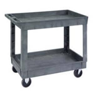 Utility Cart 40-1/4x25-1/2x32-3/4" (4) 5" Caster/2-Swivel/2 Fixed