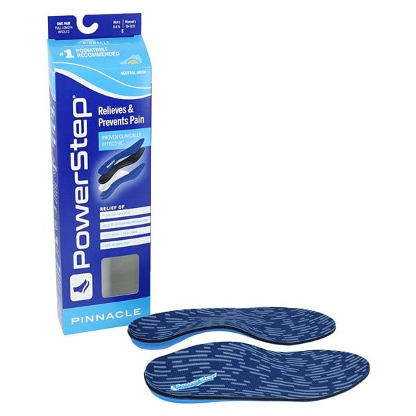 Powerstep Pinnacle Insole Men 8-8.5 / Women 10-10.5