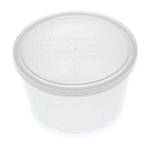 Denture Container Clear 250/Ca