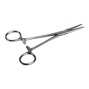 Kelly Hemostatic Forcep Straight 5-1/2" Stainless Steel Sterile 50/Ca