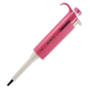 Diamond Fixed Volume Pipette 1uL Non-Graduated Pink Ea