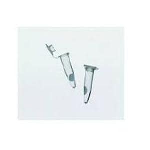 BioProducts Test Tube Flange Plug Cap Polyethylene Clear 1000/Pk