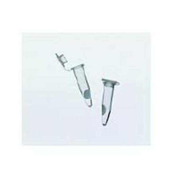 BioProducts Test Tube Flange Plug Cap Polyethylene Clear 1000/Pk