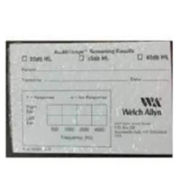 Recording Form Paper 25/Pk