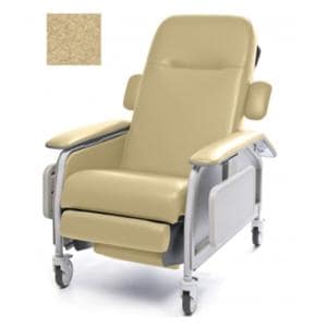 Lumex Clinical Care Clinical Recliner Steel Frame 290lb Capacity Gypsum Ea
