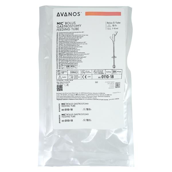 MIC Gastrostomy Feeding Tube 18Fr _