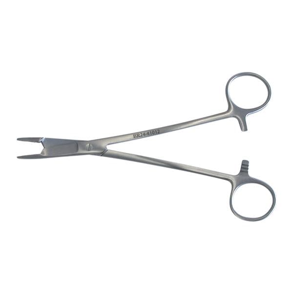 Olsen-Hegar Needle Holder Serrated Jaw 4-3/4" Stainless Steel Ea